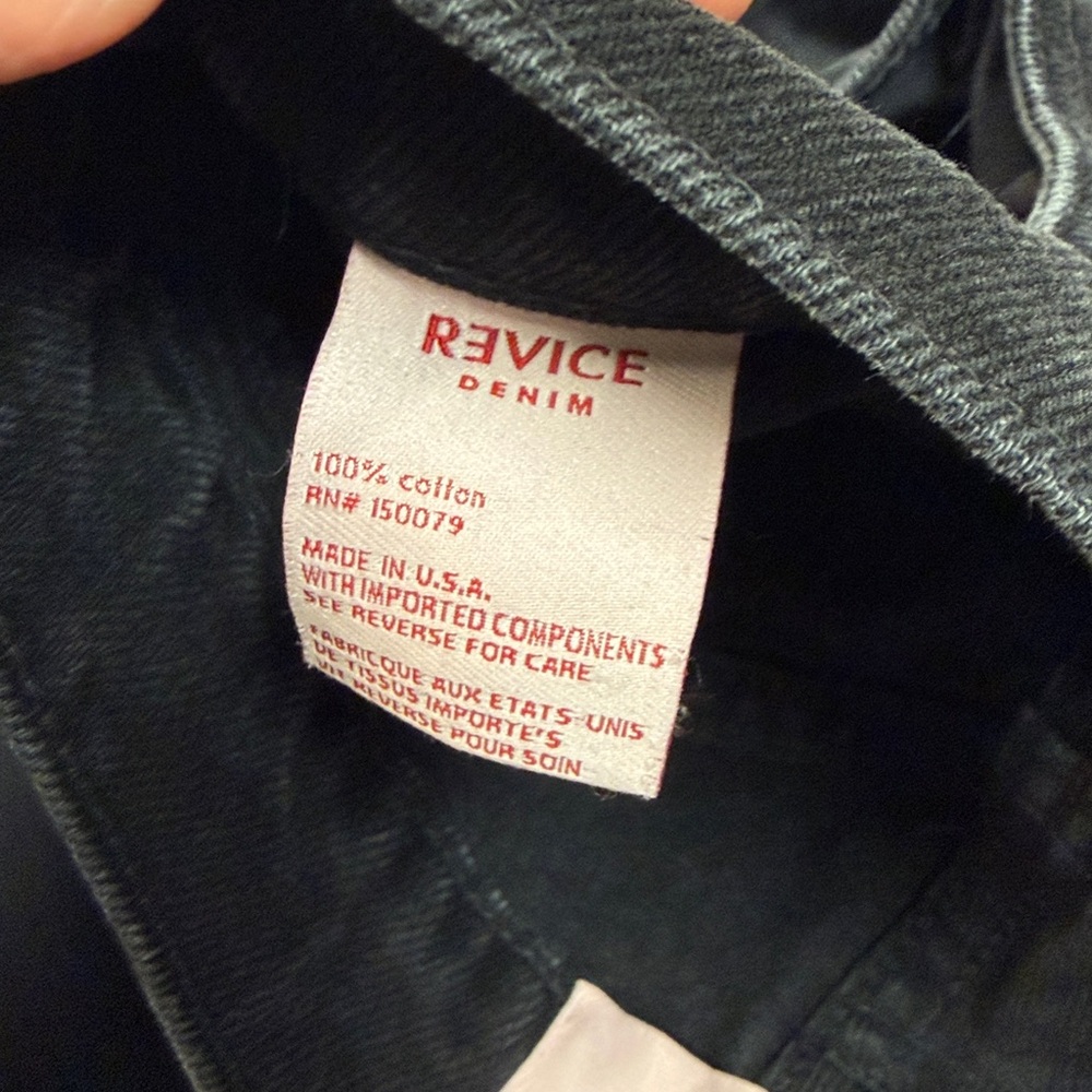 Revive Black Women's High-Rise Straight Jeans with Decorative Knee Stitching - Picture 7 of 7